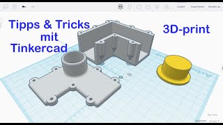 Tipps und Tricks mit Tinkercad [upl. by Trebla849]