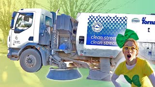 Exploring a Street Sweeper Machine [upl. by Arundel]