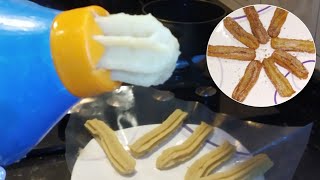 DIY MAQUINA PARA CHURROS CASERA MANGA PASTELERA [upl. by Rengaw]