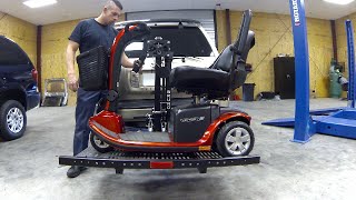 Bruno ASL250 Mobility Lift Install Outsider [upl. by Sad]