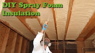 DIY Spray Foam Insulation  What You Need to know Before You Start [upl. by Akehsar]