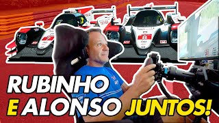 Rubens Barrichello mostra seu SUPERSIMULADOR nas 24h de Le Mans  Especial by Toyota Gazoo Racing [upl. by Sipple]