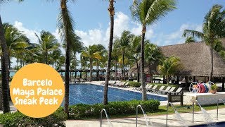 Barcelo Maya Palace Family All Inclusive Riviera Maya Resort Tour [upl. by Ettore]