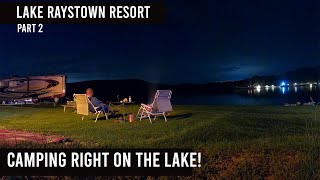 Best RV Campsite Ever  Lake Raystown Resort in PA [upl. by Llorrad]