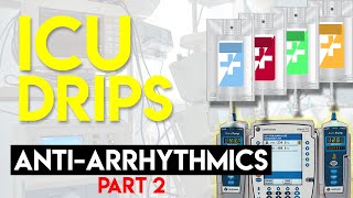 Antiarrhythmics Part 2  ICU Drips [upl. by Ardra962]