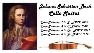 Johann Sebastian Bach  Cello suites in 432 Hz great for reading or studying [upl. by Serica]