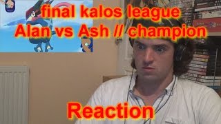 Pokemon XYZ episode 37 Ash vs Alain AMV Pokemon Kalos League Final [upl. by Ojibbob]