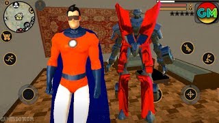 Vegas Crime Simulator  Fan Art  Iron Man Android Gameplay HD naxeex [upl. by Finnie896]