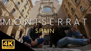 Monserrat Spain Monastery 4K [upl. by Oneida]