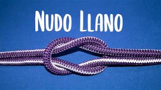 Tutorial de nudo llano [upl. by Inek]