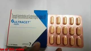 Ultracet tablet Review in tamilmild to severe painkillers Medicine Health [upl. by Aicilec]