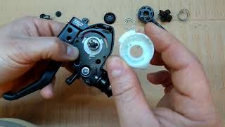 Shimano tx sti disassemble  reassemble TOURNEY VİTES KOLU TOPLAMA [upl. by Oskar328]