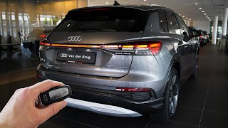 2022 Audi Q4 etron 204hp  Visual Review [upl. by Marra]