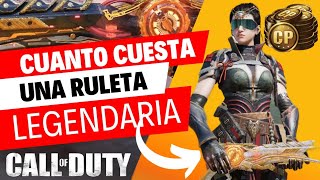 Cuánto Codpoins cuesta una ruleta legendaria en Cod Mobile [upl. by Chantalle220]