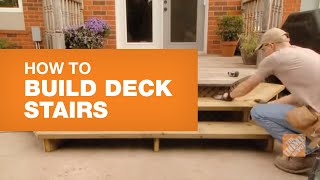 How To Build Stairs To A Deck The Easy Way [upl. by Jez784]