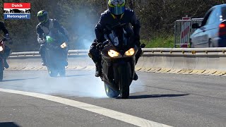 Best of Bikers 2020  Wheelies Rolling Burnouts Drag Racing amp more [upl. by Alledi]