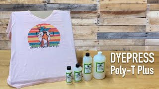 Dyepress PolyT Plus Sublimate on CottonBlends 2020 [upl. by Ayikur689]