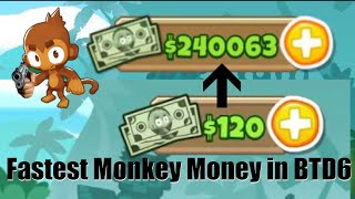 How to get LOTS of Monkey Money  Bloons TD 6 [upl. by Niawd]