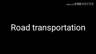 2 Advantages and disadvantages of road transportation [upl. by Ahs]