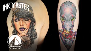 Best Coverup Tattoos  Ink Master [upl. by Luapsemaj515]