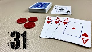 How to Play 31  Card Games [upl. by Ahseiyt]