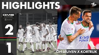 HIGHLIGHTS  JPL 2122  OH Leuven  KV Kortrijk [upl. by Nylorak994]