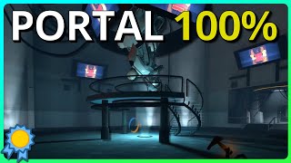 Portal 100 AchievementTrophy Guide [upl. by Ahsiket88]