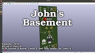 KiCad 5 4 PCB Layout [upl. by Akcebar730]