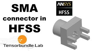 HFSS Tutorial Design of SMA Connector [upl. by Uella640]