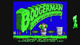 Boogerman A Pick and Flick Adventure SNES Playthrough Part 1 [upl. by Pelson]