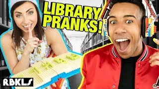 LEGO Library Pranks–REBRICKULOUS [upl. by Ennahgiel]