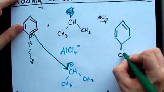 Adding Carbons to Benzene FriedelCrafts Alkylation [upl. by Ranna385]