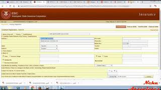 HOW TO DO AND APPLY ESIC REGISTRATION COMPANYEMPLOYER CODE ONLINE WITH SELF [upl. by Ydurt]