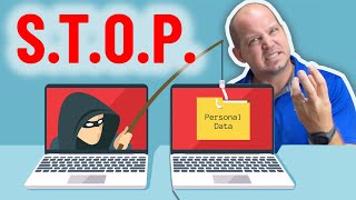 Email Phishing Scams Prevent Common Threats by Using the STOP Method [upl. by Columba]