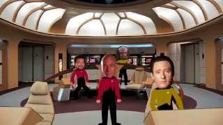 Star Trek TNG  Animated Parody [upl. by Leakim]