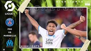 PSG 0  1 Marseille Le Classique  HIGHLIGHTS amp GOAL  91320 [upl. by Agneta]