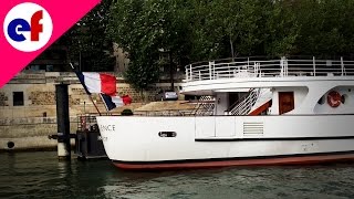 River Seine Cruise in Paris with Bateaux Mouches HD  Explore France [upl. by Calva922]