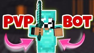 The BEST Mcpe PVP Practice Map With BOTS how to download [upl. by Gottuard]